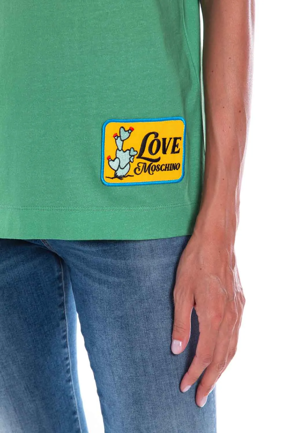 Camiseta para mujer de Love Moschino – W4F153PM3876