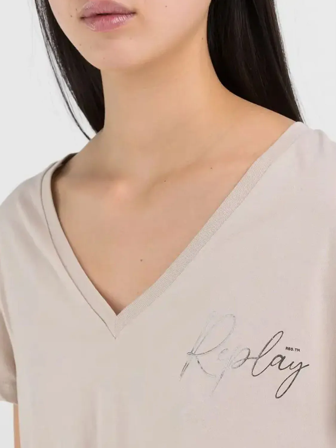 CAMISETA PICO REPLAY