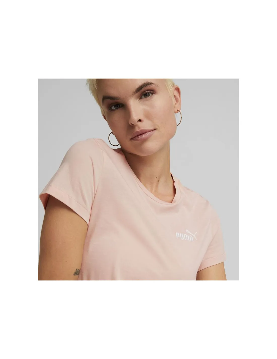 Camiseta Puma Essentials+ Embroidery Mujer Pk