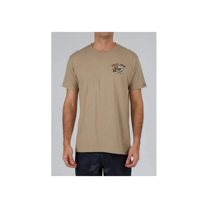 Camiseta Salty Crew Fish Fight Para Hombre