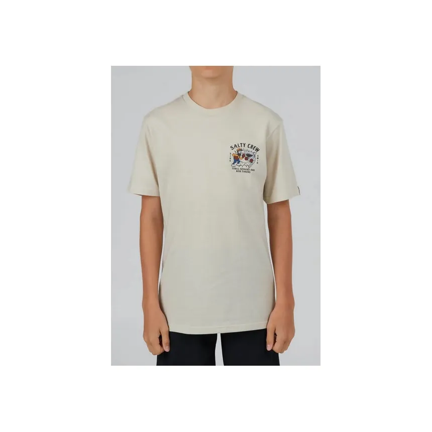 Camiseta Salty Crew Fish Fight Para Niño