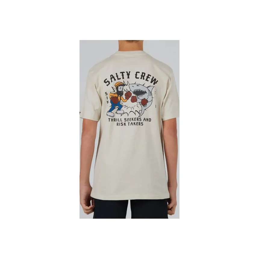 Camiseta Salty Crew Fish Fight Para Niño
