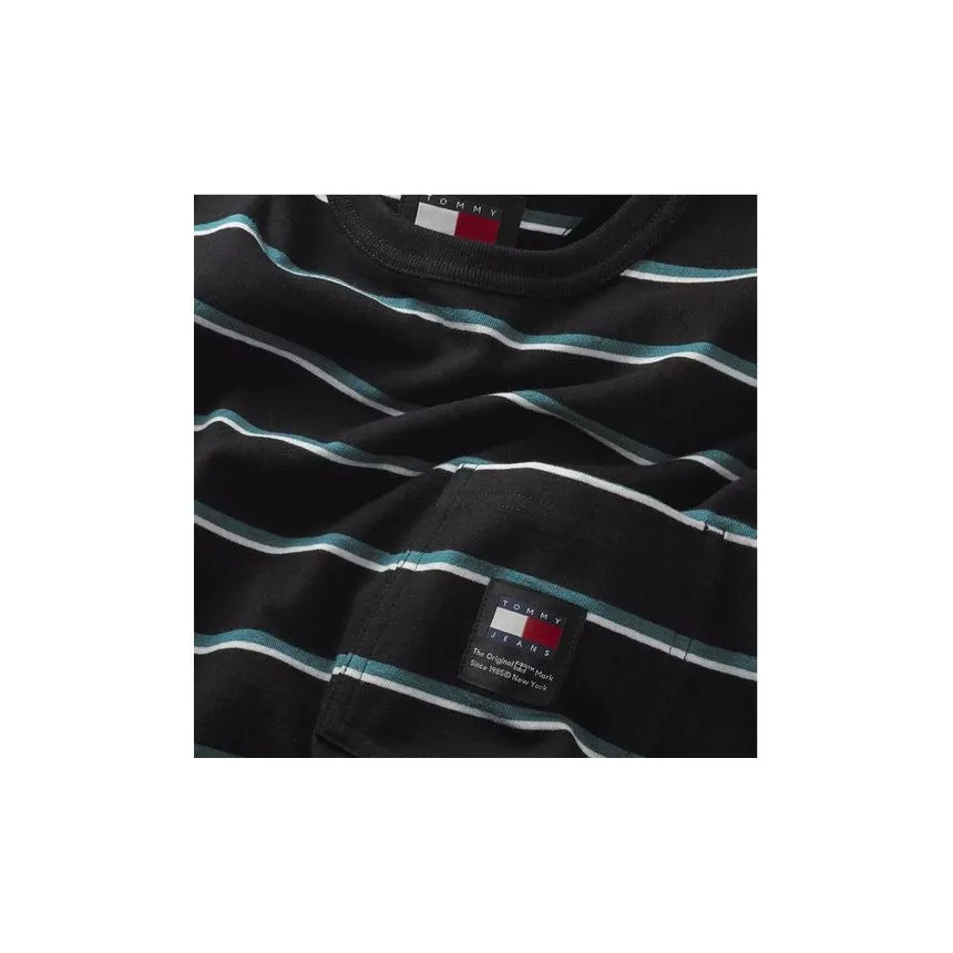 Camiseta Tommy Hilfiger Easy Stripe Para Hombre