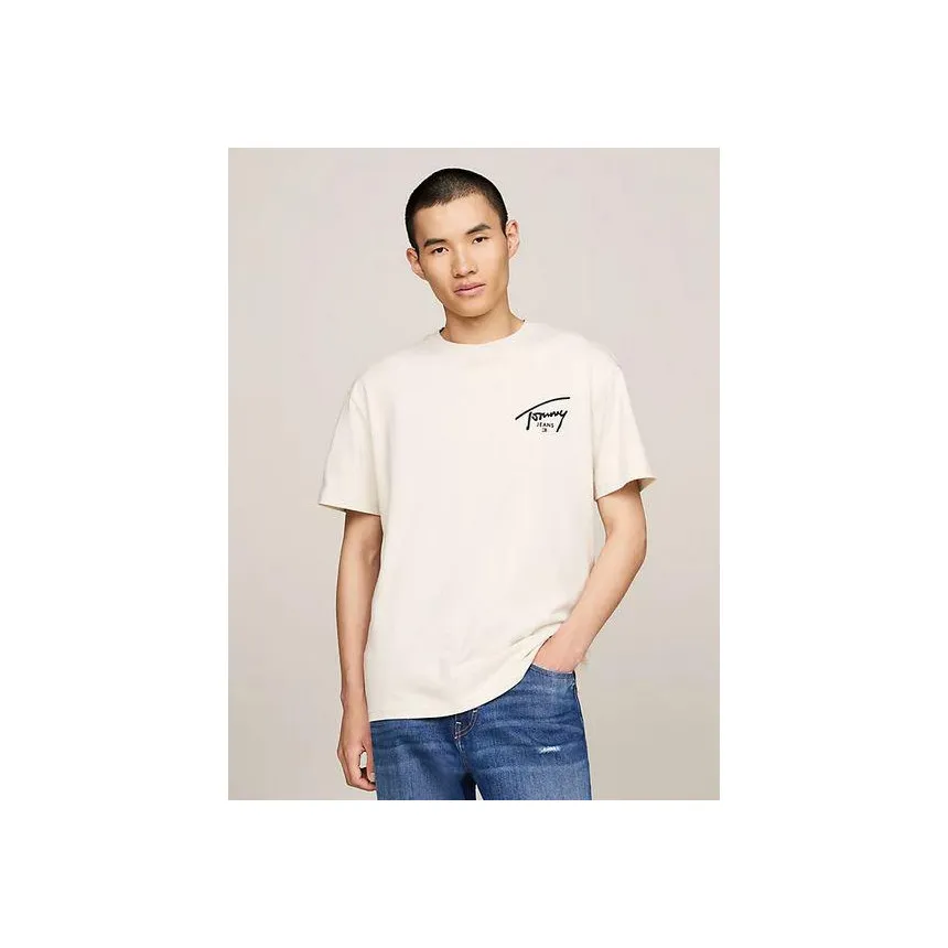 Camiseta Tommy Hilfiger Signature Print Para Hombre