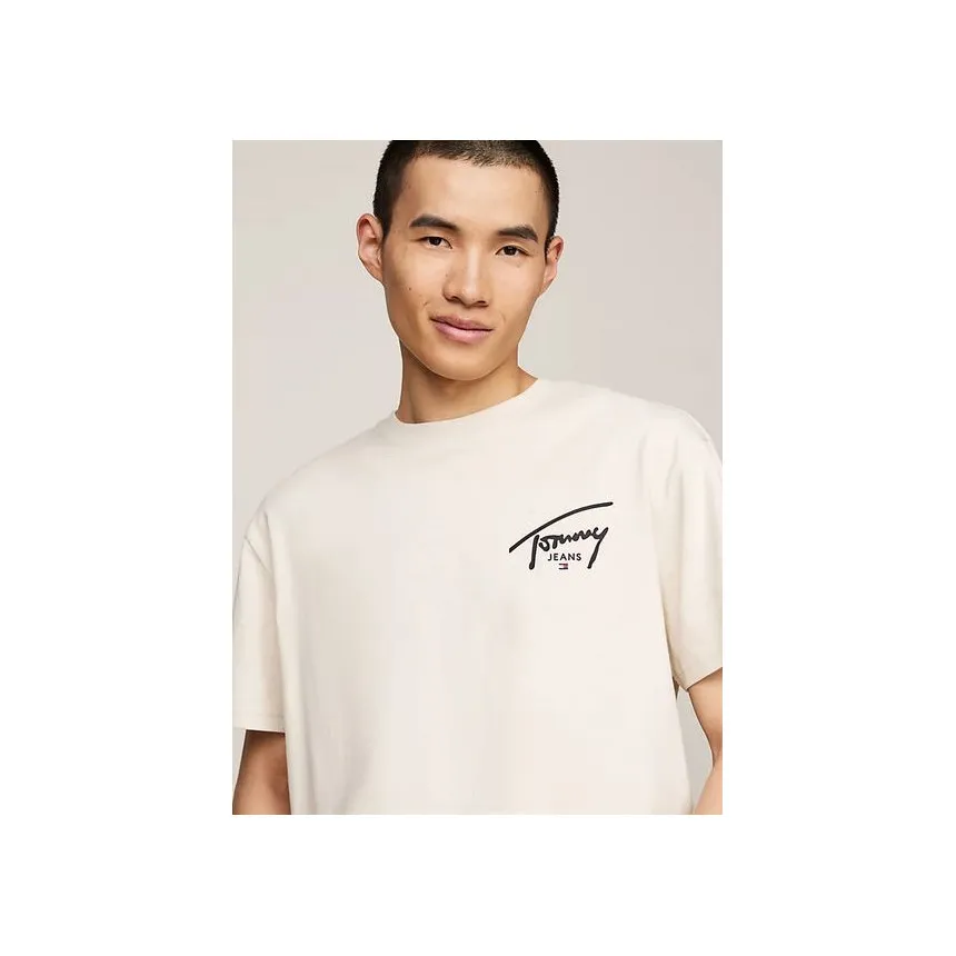Camiseta Tommy Hilfiger Signature Print Para Hombre
