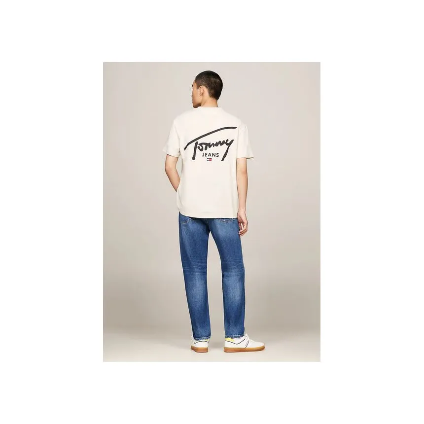 Camiseta Tommy Hilfiger Signature Print Para Hombre