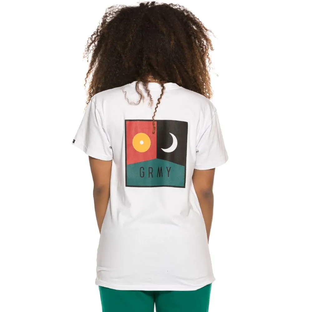 Camiseta Unisex Grimey Healing Touch Tee FW18 white