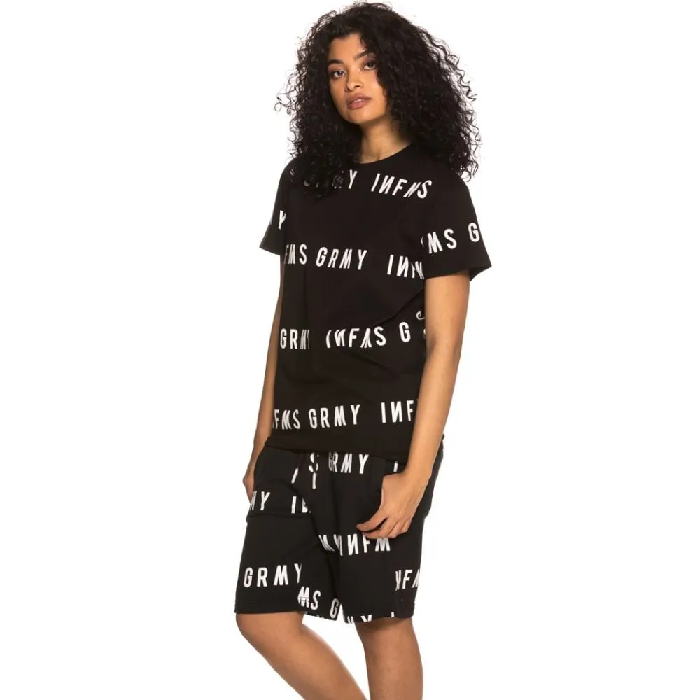 Camiseta Unisex Grimey Sober Heritage Tee SS19 Black
