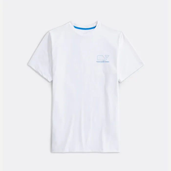 Camiseta Vineyard Vines Whale Logo SS Harbor Performance Tee