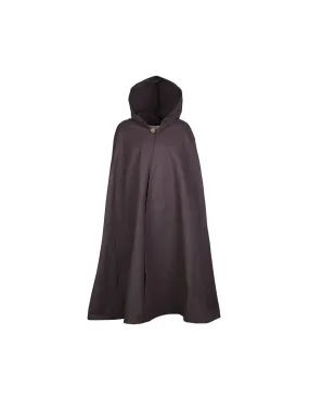 Capa medieval para niños, marrón