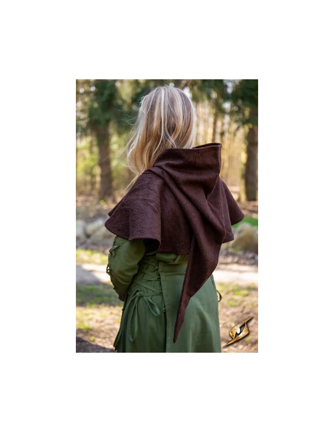 Capucha medieval del Aventurero, algodón