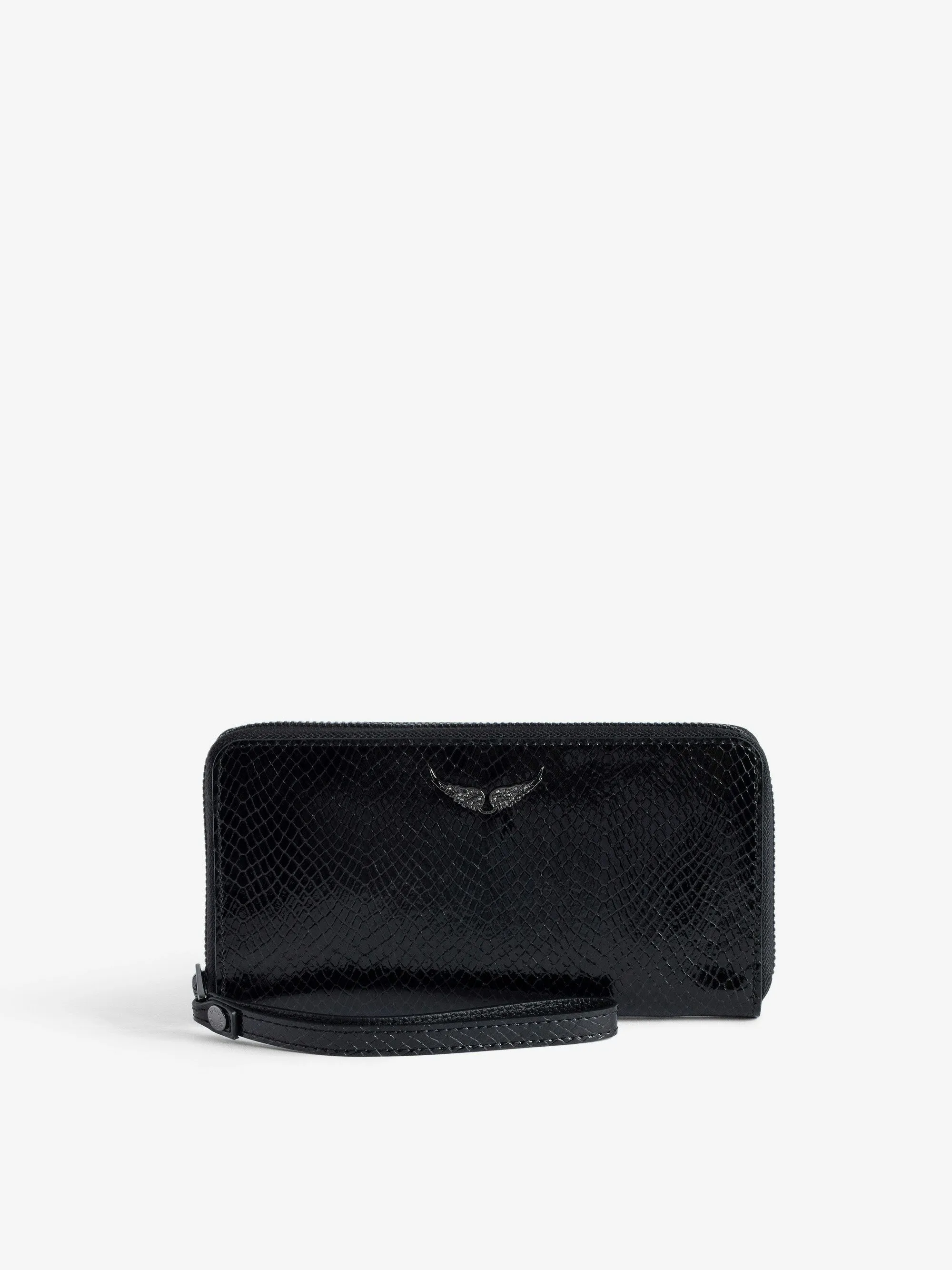 Cartera Compagnon Glossy Wild Repujada
