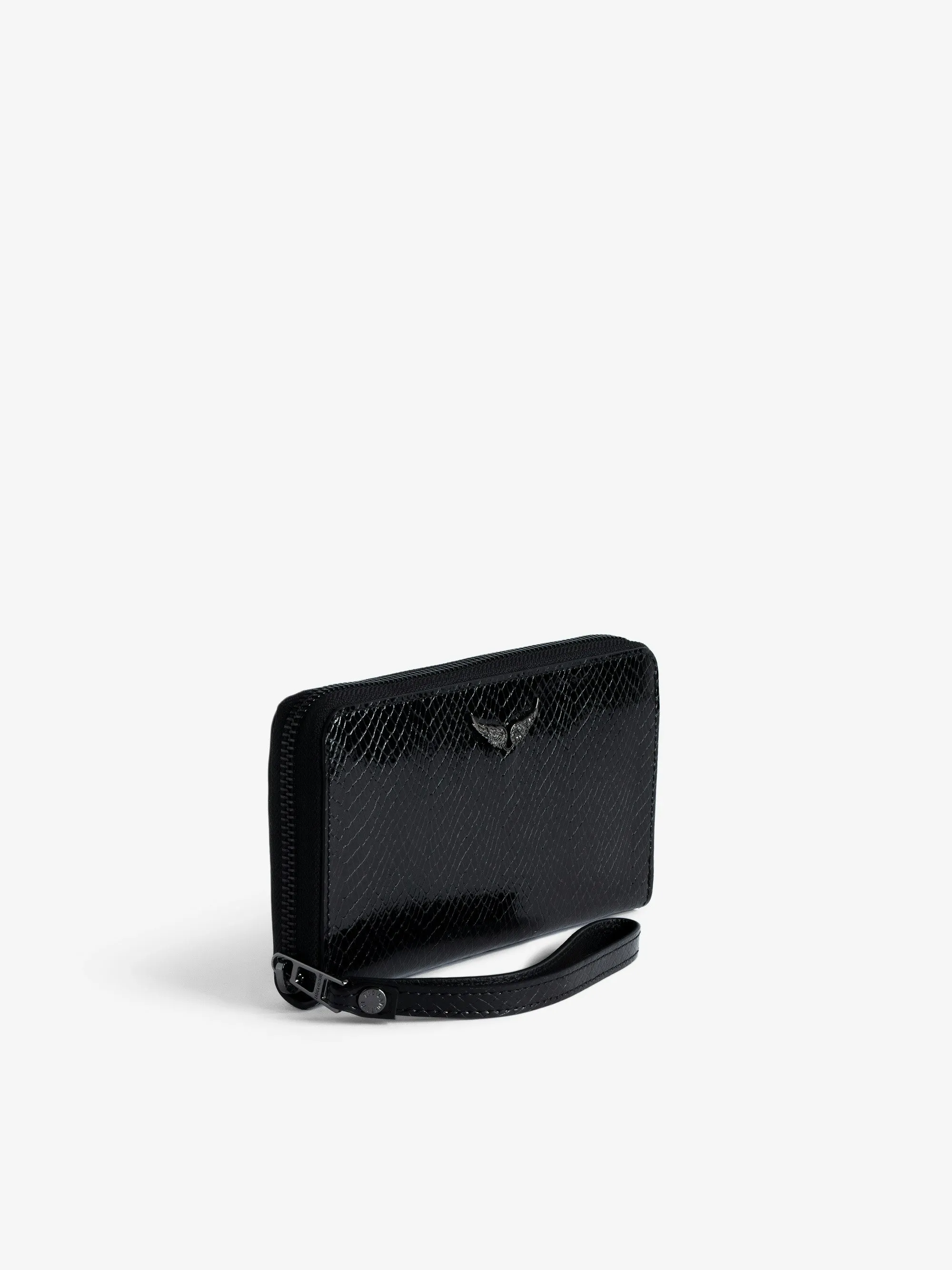 Cartera Compagnon Glossy Wild Repujada