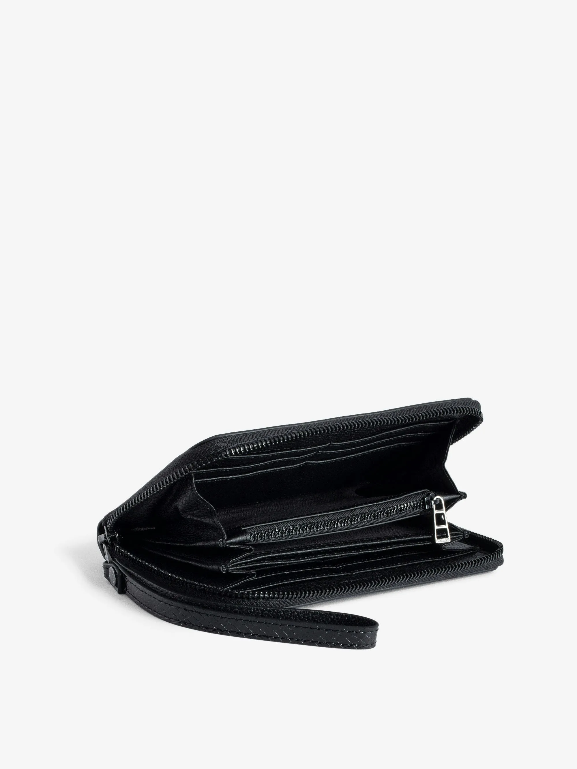 Cartera Compagnon Glossy Wild Repujada
