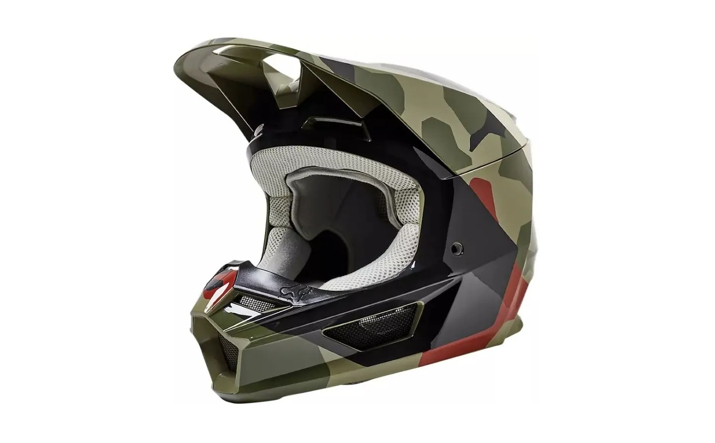 CASCO INFANTIL FOX V1 BNKR ECE NEGRO CAMO |28814247|
