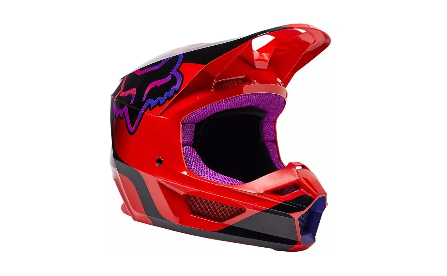 CASCO INFANTIL FOX V1 VENZ ECE ROJO FLUOR |28812110|