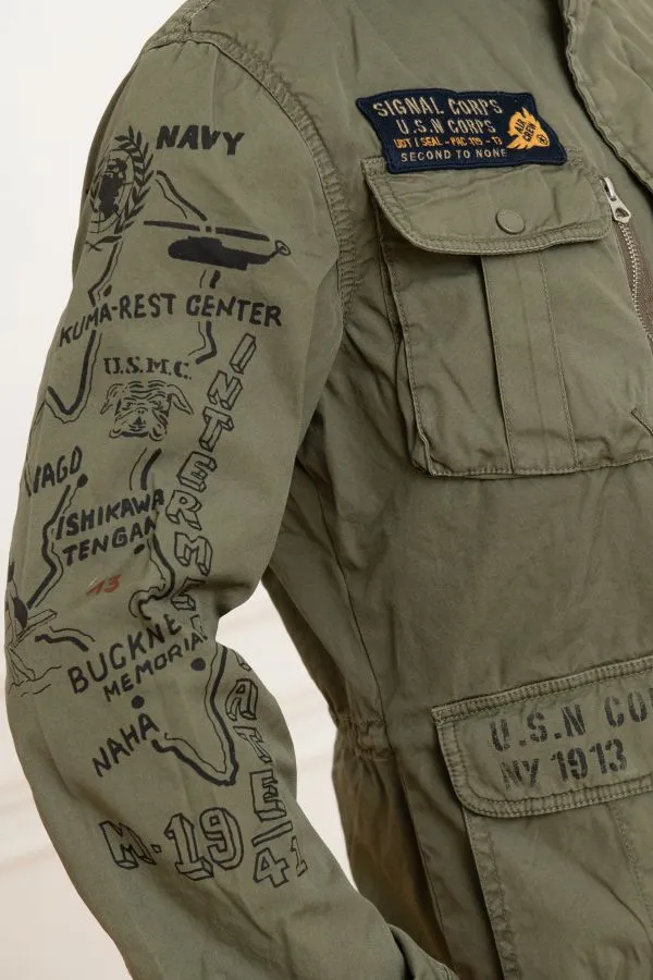 Cazadora Hombre Schott M1941 Kaki