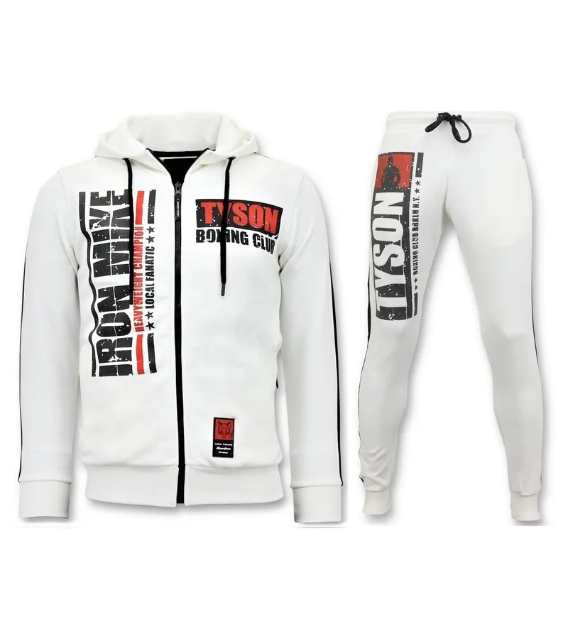 CHANDAL HOMBRE  IRON MIKE TYSON BOXING  BLANCO