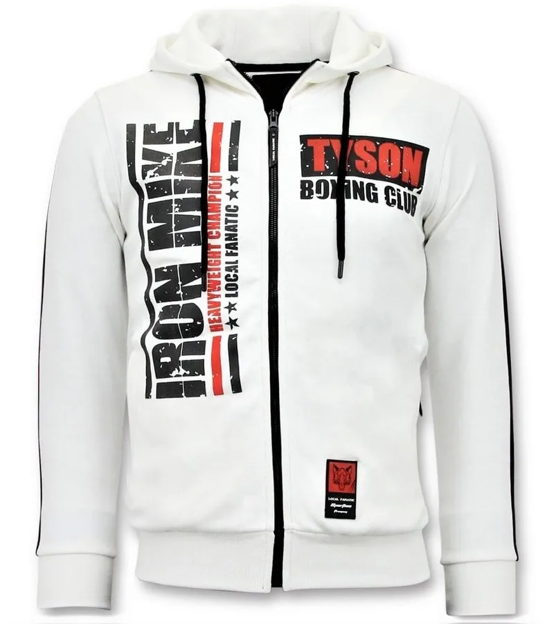 CHANDAL HOMBRE  IRON MIKE TYSON BOXING  BLANCO
