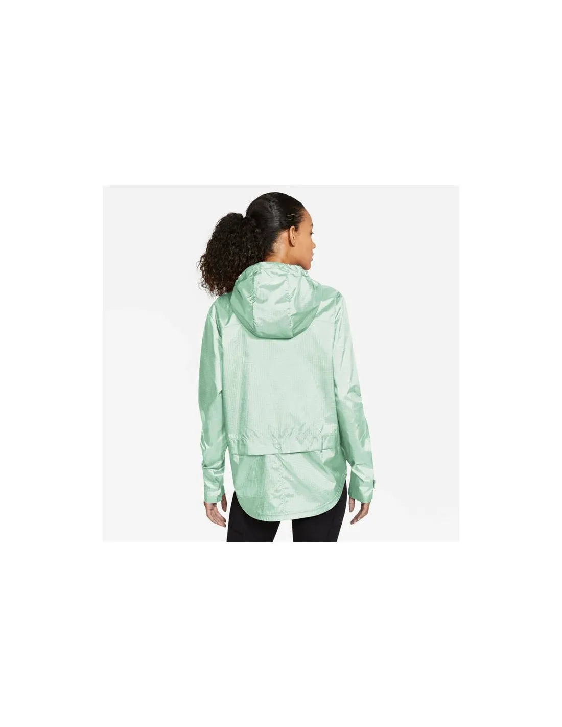Chaqueta de running Nike Essential verde mujer