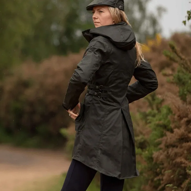 Chaqueta encerada Oxford Blue Katrina Green