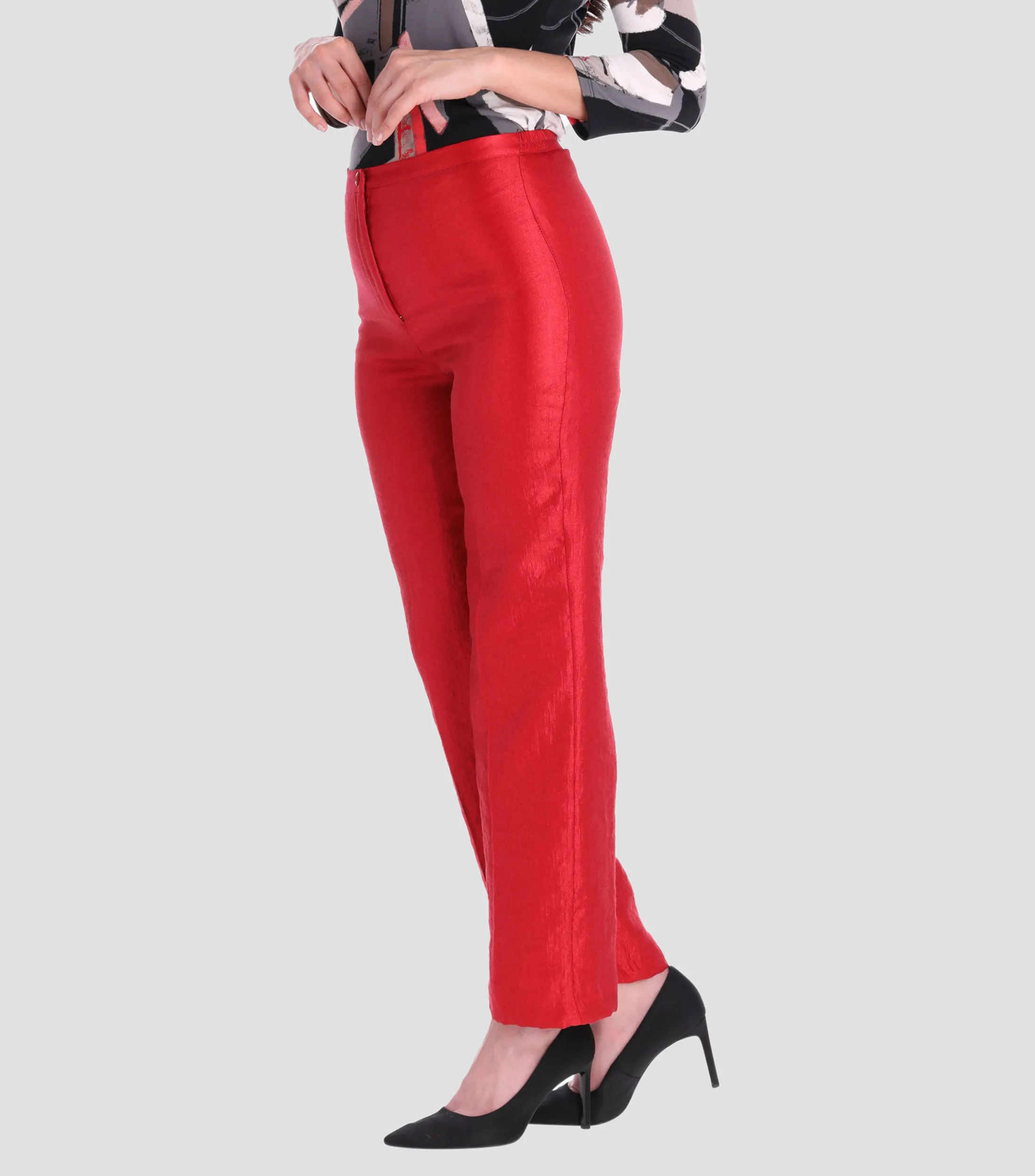 Charme Pantalón metalizado Mujer