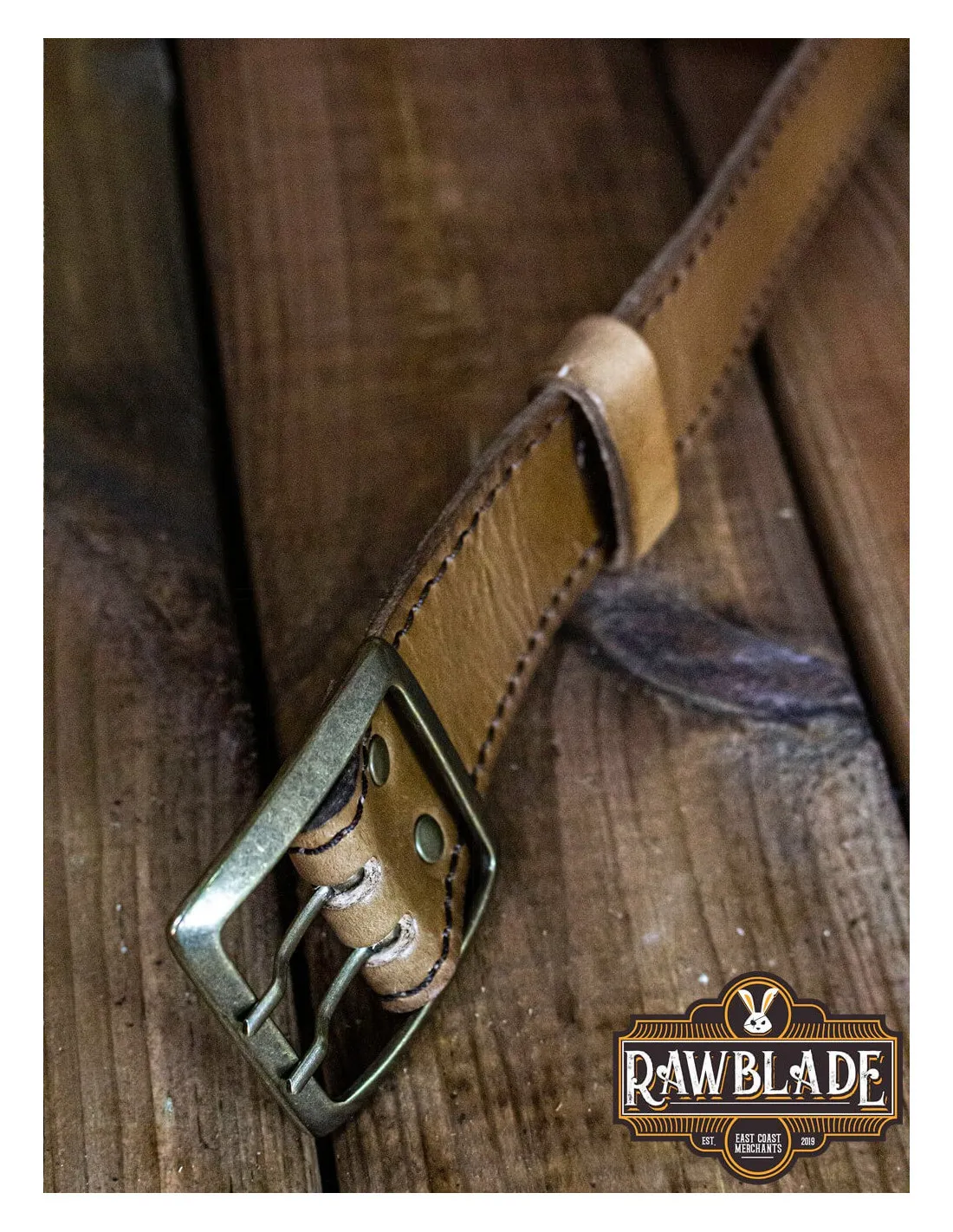CINTURóN MEDIEVAL AVENTURERO  MARRóN CLARO