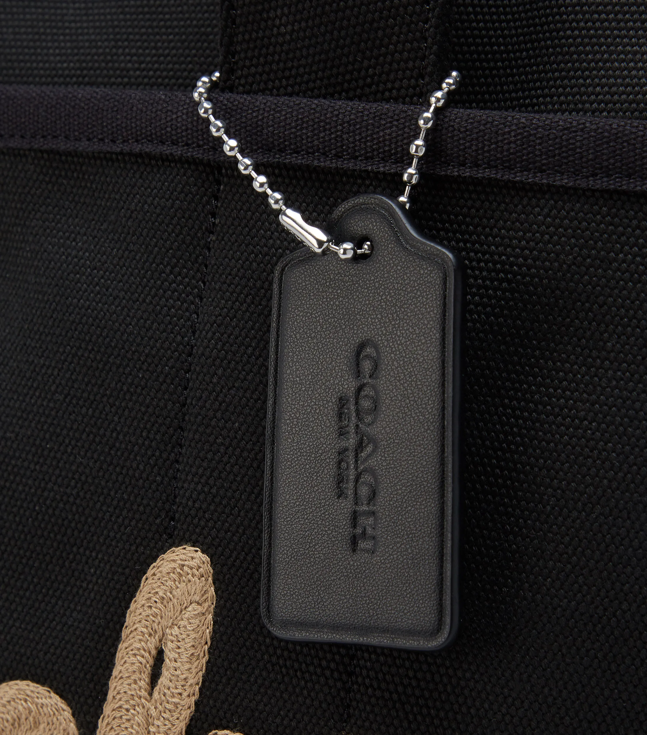 Coach Bolso tote negro Varsity Mujer