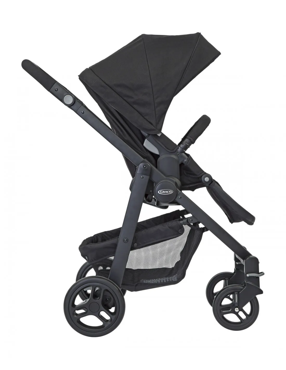 Coche de bebé dos piezas EVO Duo negro de Baby Graco