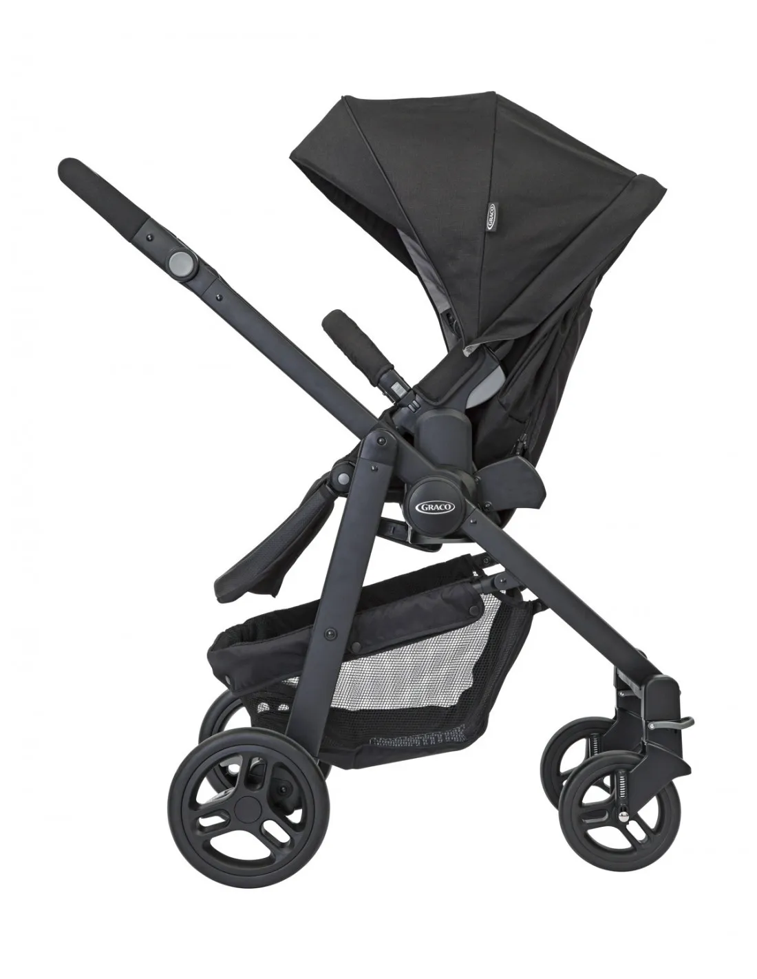 Coche de bebé dos piezas EVO Duo negro de Baby Graco