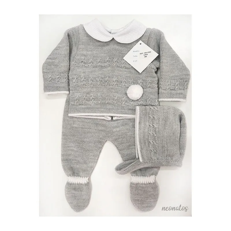Conjunto bebé lana Terry