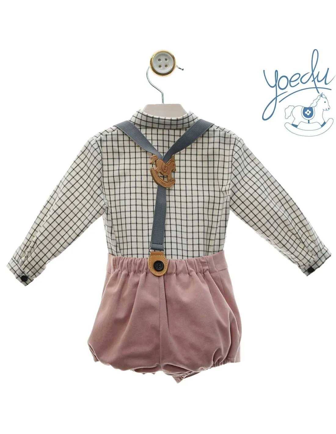 Conjunto Bebé Niño Tirantes Familia Estela Yoedu