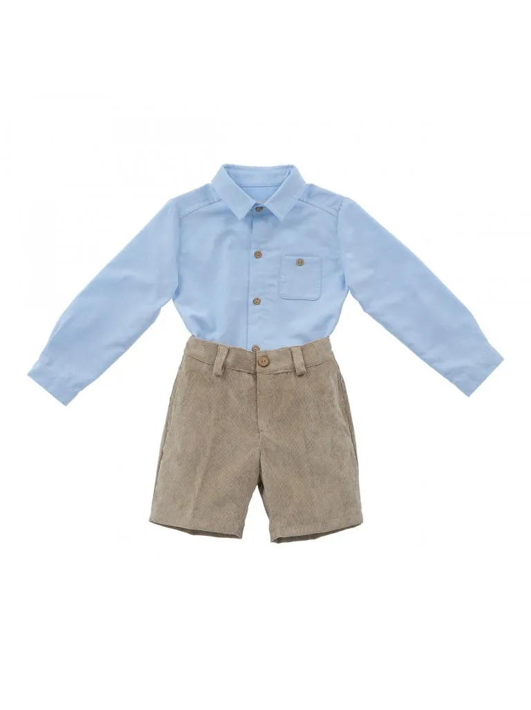 Conjunto con pantalón corto