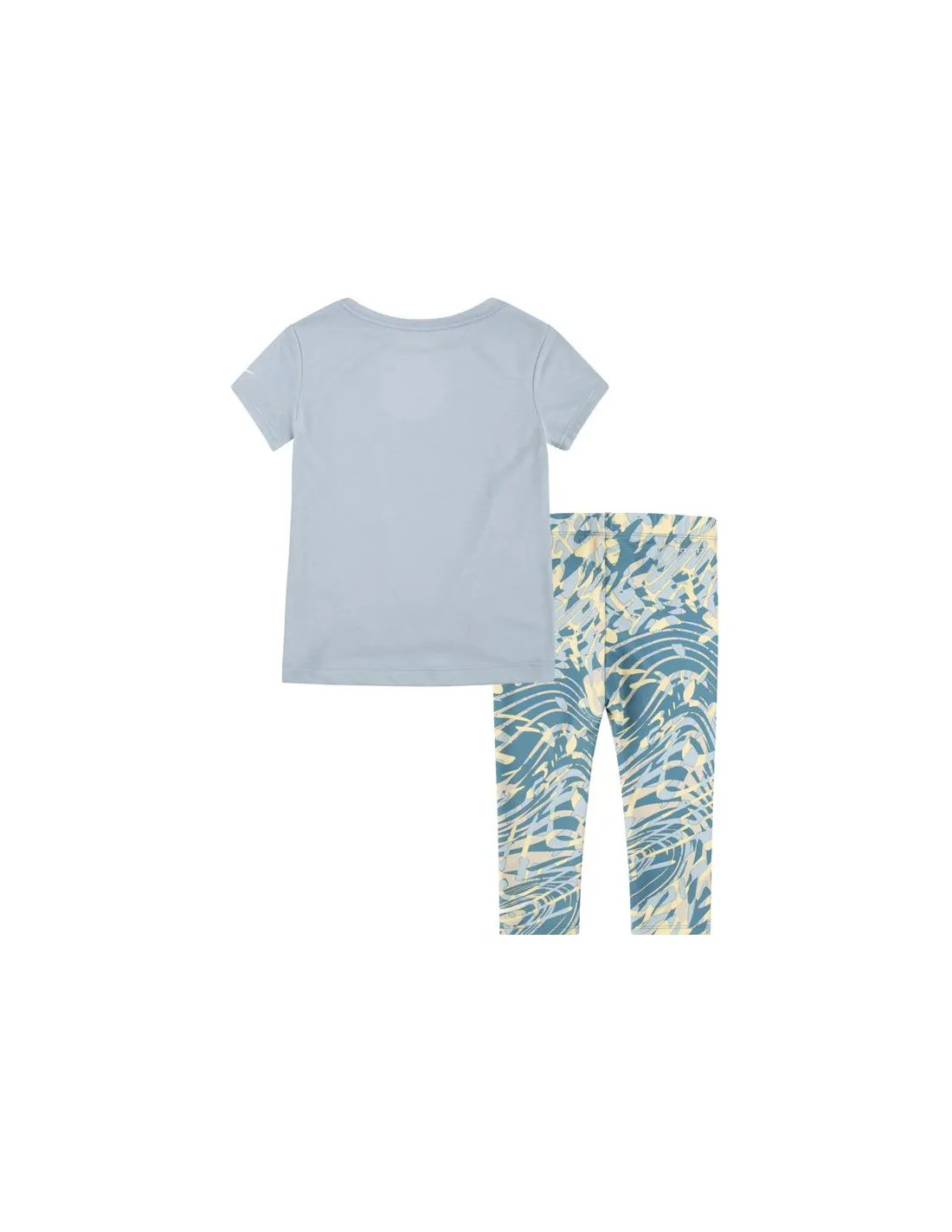 CONJUNTO NIKE DRIFIT AOP GRIS NIñA