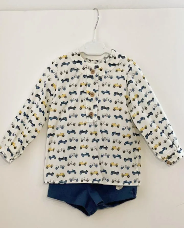 Conjunto niño   Coches  colección Baqueira de Basmartí