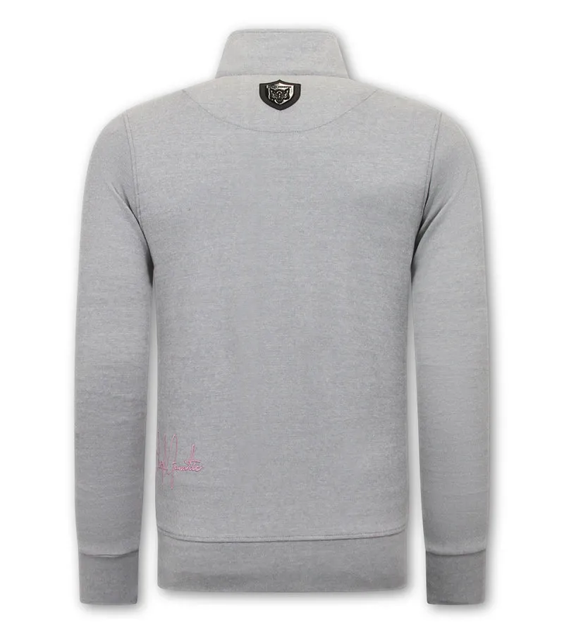 CUELLO ALTO CHANDAL HOMBRE  116516GO  GRIS