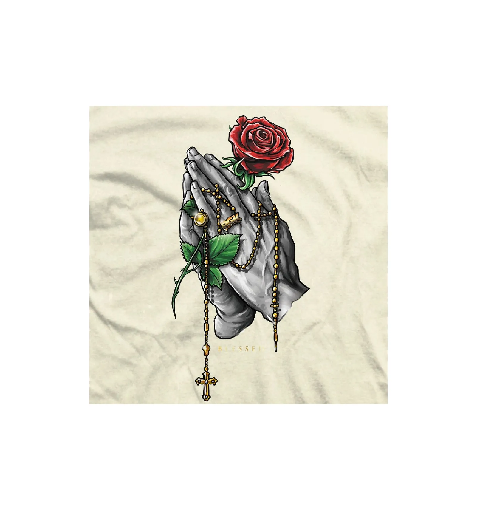 DGK ROSARY TEE CREAM