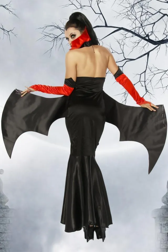 Disfraz de vampira diabólica mujer 