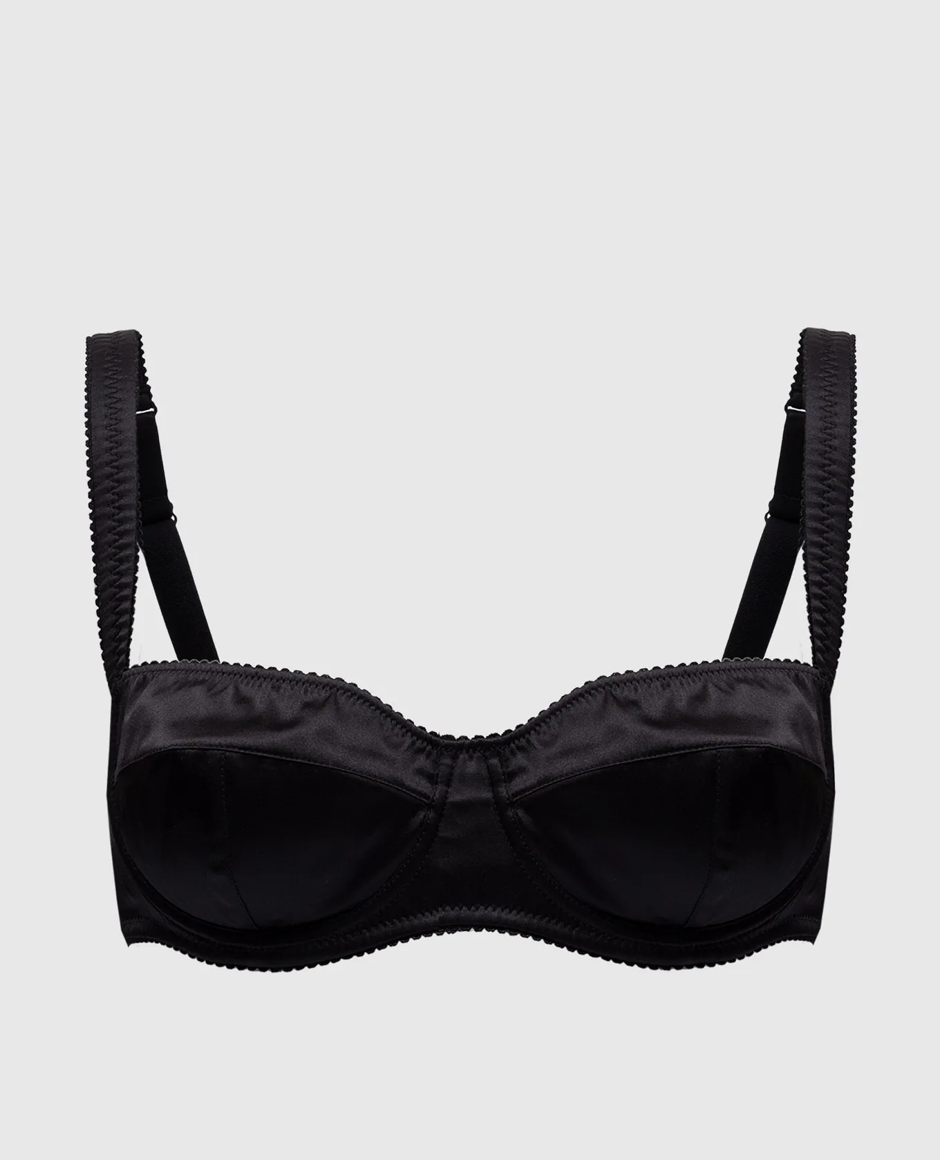 Dolce&Gabbana Black silk bodice