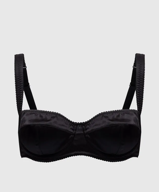 Dolce&Gabbana Black silk bodice