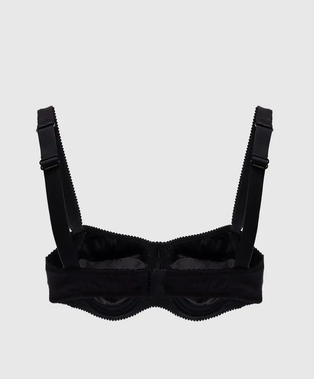 Dolce&Gabbana Black silk bodice