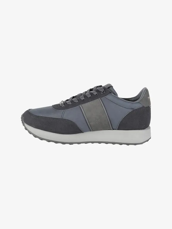 Enrico Coveri Zapatillas de hombre con cordones y suela alta.