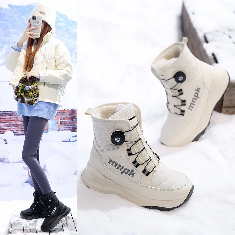 Envío gratis NUEVOS Men diseñadores Botas de nieve para mujer Boots de nieve Botas para hombres Lavados espesos con zapatos de a