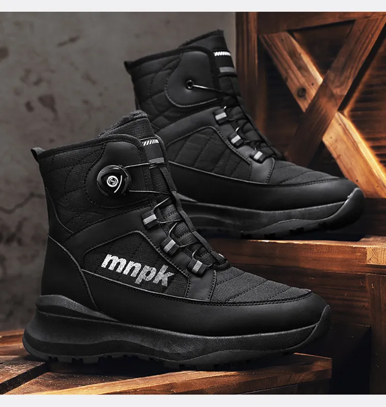 Envío gratis NUEVOS Men diseñadores Botas de nieve para mujer Boots de nieve Botas para hombres Lavados espesos con zapatos de a