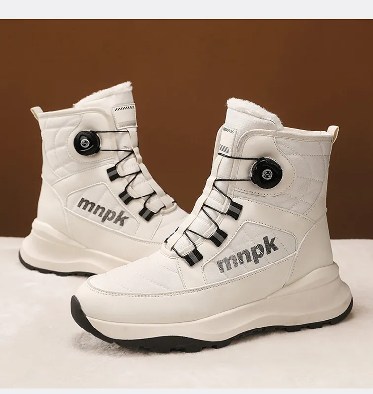 Envío gratis NUEVOS Men diseñadores Botas de nieve para mujer Boots de nieve Botas para hombres Lavados espesos con zapatos de a