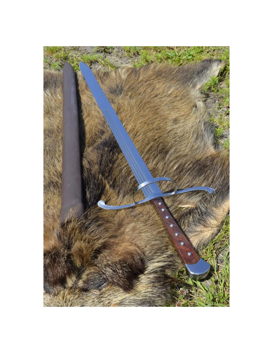 Espada medieval alemana, año 1510