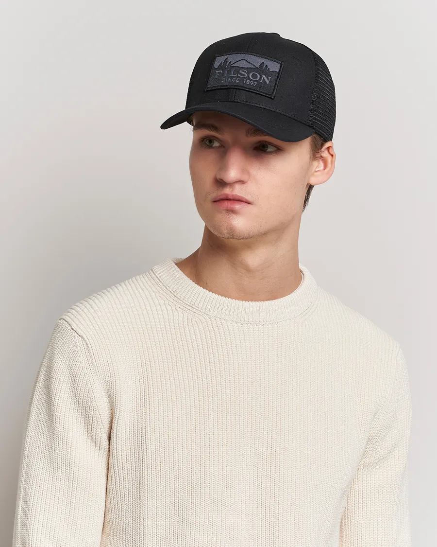 Filson Logger Mesh Cap Black