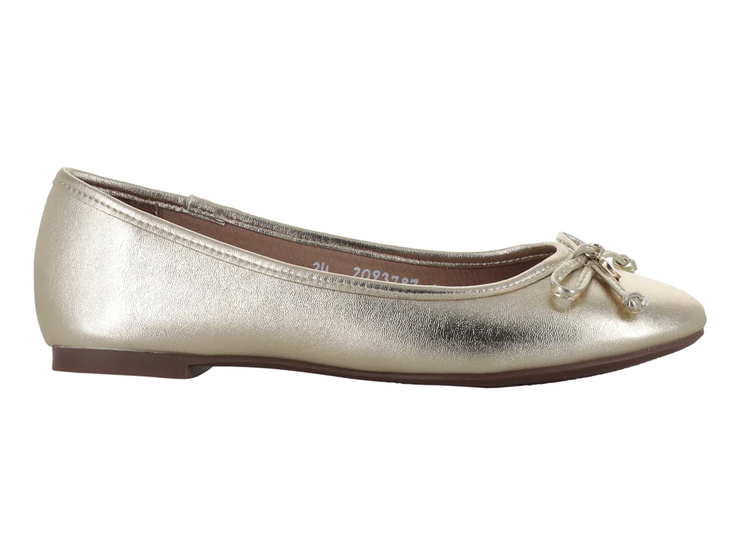 Flats Salamandra 3787 Oro Para Mujer