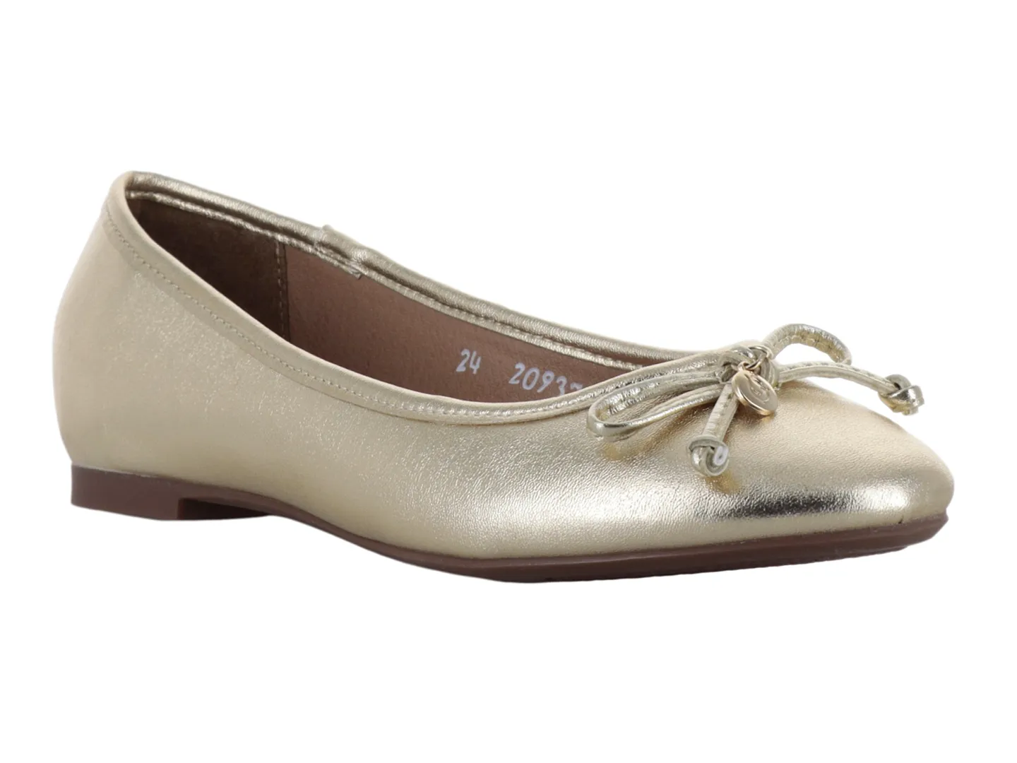 Flats Salamandra 3787 Oro Para Mujer