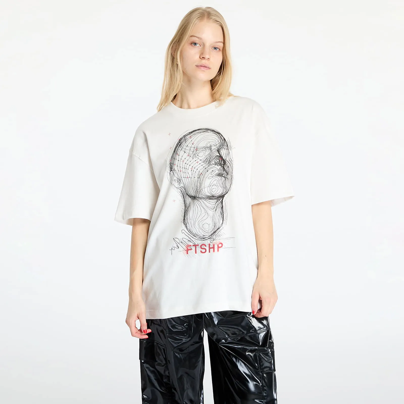 FOOTSHOP FTSHP HEADLESS TSHIRT UNISEX WHITE XS